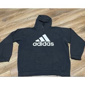 Adidis sweatshirt Hoodie, black faded.